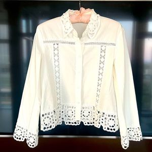 Zara Cardigan-Shirt with laces